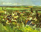 Paul Cezanne Wall Art - View of Auvers
